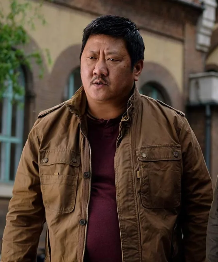 Benedict Wong Gemini Man Brown Cotton Jacket