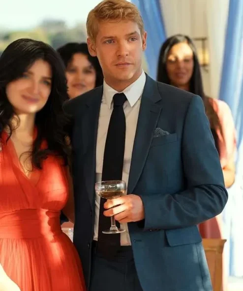 Benji Winbury The Perfect Couple 2024 Blue Suit 1