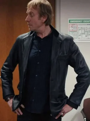Berlin Station Hector DeJean Leather Blazer