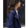 Better Things Season 04 Pamela Adlon Navy Blue Jacket Side
