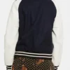 Betty Cooper Riverdale S04 Two Tone Wool Varsity Jacket back look