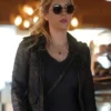 Big Sky Jenny Hoyt Leather Black Jacket