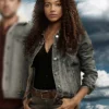 Big Sky Kylie Bunbury Blue Denim Jacket
