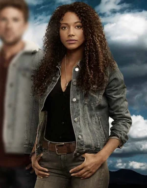 Big Sky Kylie Bunbury Blue Denim Jacket