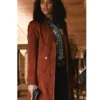 Big Sky Kylie Bunbury Brown Trench Coat