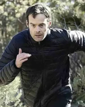 Bill Hader Barry S02 Black Quilted Puffer Jacket