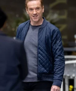 Billions Bobby Axelrod Quilted Parachute Blue Jacket
