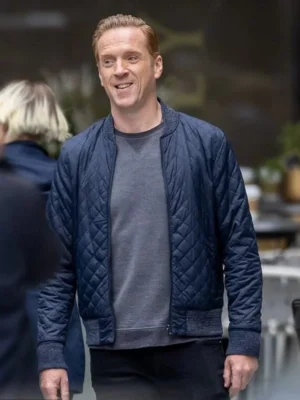Billions Bobby Axelrod Quilted Parachute Bomber Jacket