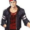 Billy Kane King Of Fighters XIV 14 Leather Jacket