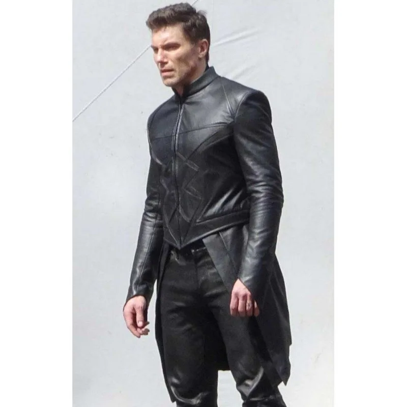 Black Bolt Inhumans Leather Jacket1 800x800 1