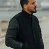 Blood Coast S01 Tewfik Jallab Black Varsity Jacket