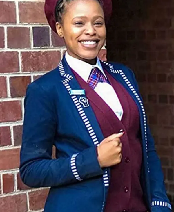 Blood Water Blue Striped Piping Uniform