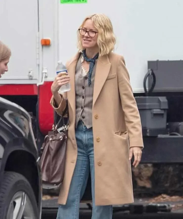 Boss Level Naomi Watts Skin Color Coat
