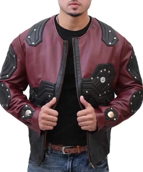 Brandon Routh Legends of Tomorrow Maroon and Black Jacket