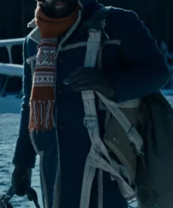 Brett Gelman Stranger Things Blue Fur Coat For Sale