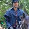 Bridgerton Season 02 Simon Basset Blue Cotton Duster Coat