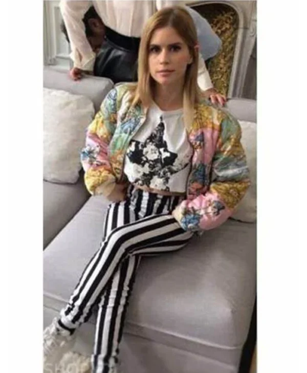 Brooklyn Clark Emily In Paris Bomber Jacket