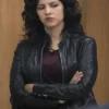 Brooklyn Nine Nine Rosa Diaz Cropped Leather Jacket