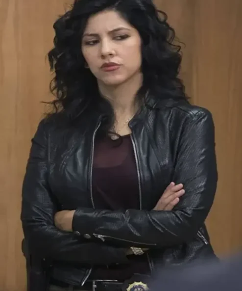 Brooklyn Nine Nine Rosa Diaz Cropped Leather Jacket