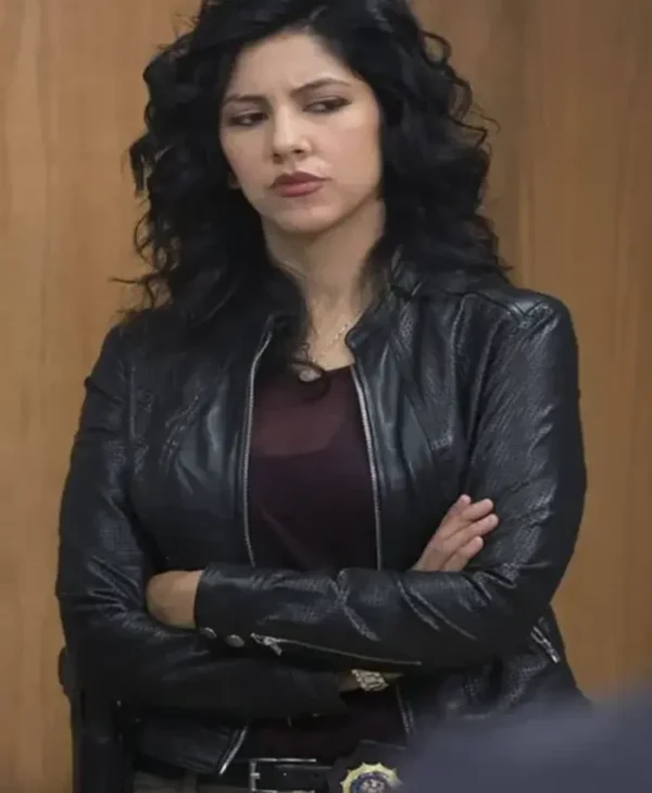 Brooklyn Nine Nine Rosa Diaz Cropped Leather Jacket