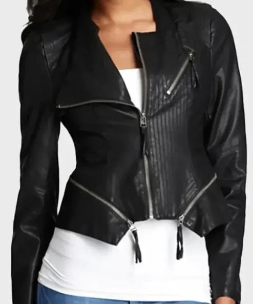 Brooklyn Nine Nine S01 Rosa Diaz Black Cropped Jacket