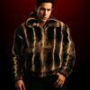 Brown Chinchilla Fur Jacket