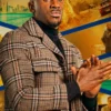 Bugzy Malone Operation Fortune 2023 Plaid Coat Side