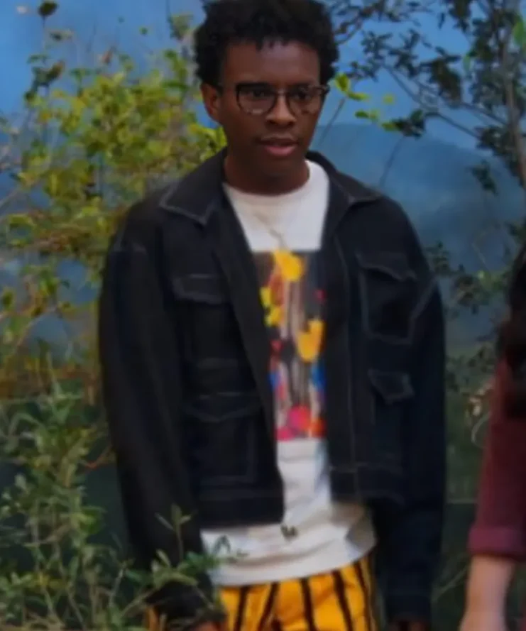 Bunkd S07 Noah Lambert Black Cargo Pocket Jacket