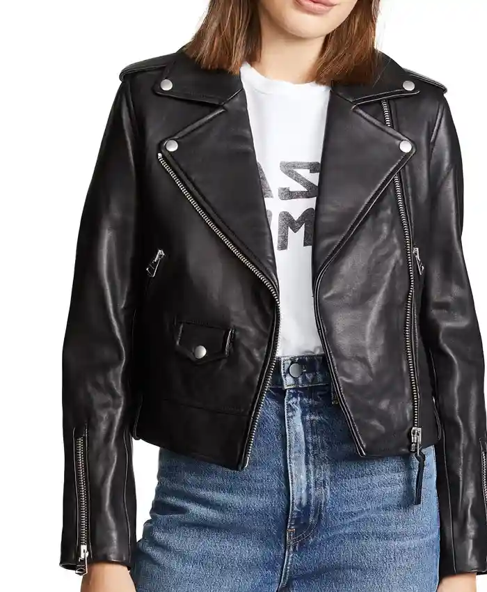 Buy Braeden Teen Wolf Black Motorcycle Leather Jacket