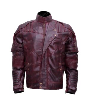 Guardians Of The Galaxy Star Lord Vol 2 Leather Jacket on sale