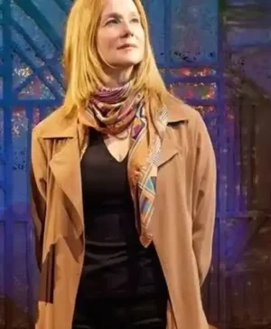 Buy Laura Linney Brown Trench Coat