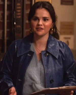 Buy Selena Gomez Only Murders in the Building S03 Blue Coat 510x638 1