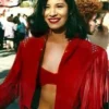 Buy Selena Quintanilla The Series Red Fringe Leather Jacket