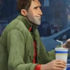 Buy Spider Man Into The Spider Verse Peter B Parker Green Cotton Coat