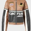 Cactus Jack Leather Jacket