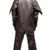 Cad Bane Star Wars The Clone Wars Bounty Hunter Distressed Brown Leather Cosplay Coat Tail Jacket