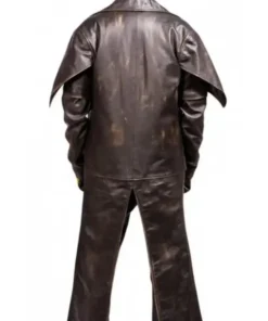 Cad Bane Star Wars The Clone Wars Bounty Hunter Distressed Brown Leather Cosplay Coat Tail Jacket