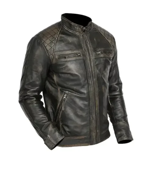 Cafe Racer Vintage Biker Retro Jacket