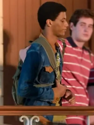 Caio Cabral Back to 15 Blue Denim Trucker Jacket