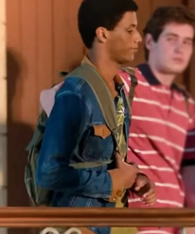 Caio Cabral Back to 15 Blue Denim Trucker Jacket