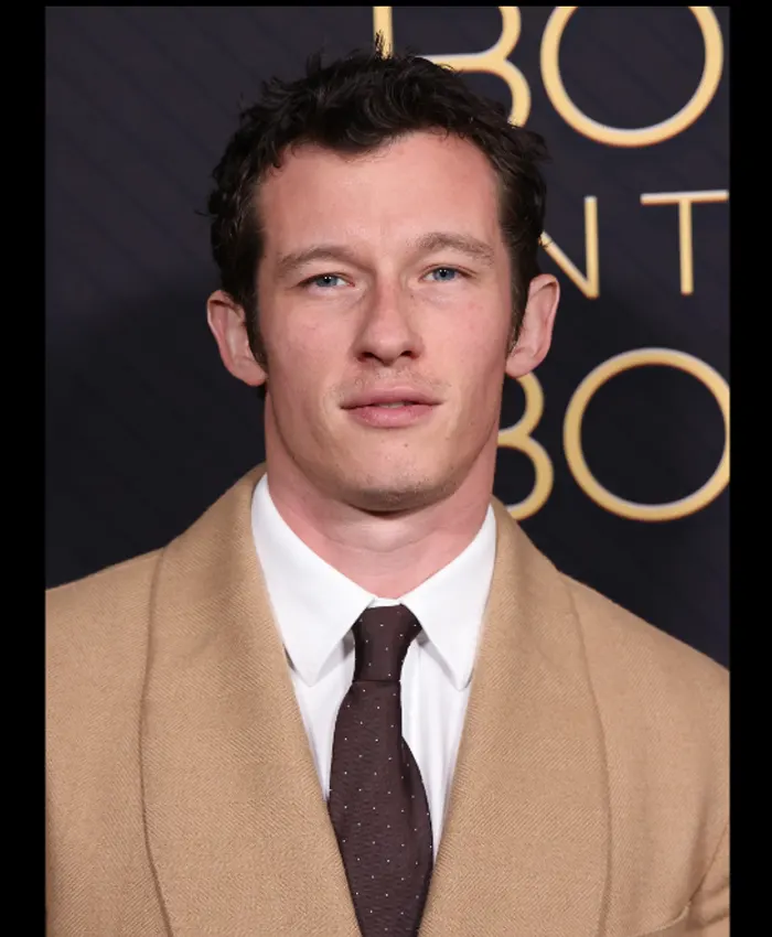 Callum Turner The Boys in the Boat Buttoned Coat