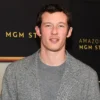 Callum Turner The Boys in the Boat Coat 