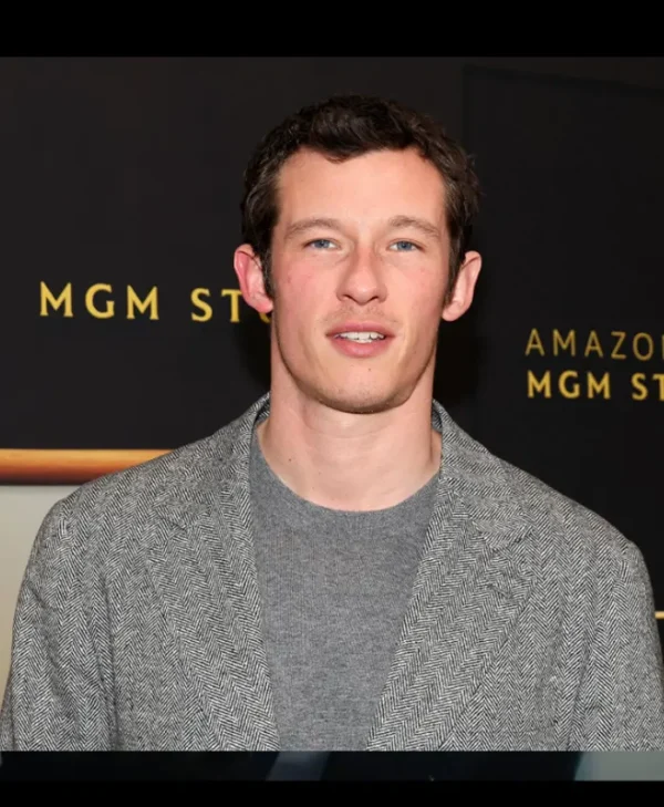 Callum Turner The Boys in the Boat Coat