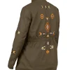 Camilla Luddington TV Series Greys Anatomy Jo Wilson Green Cotton Jacket - Shop Now