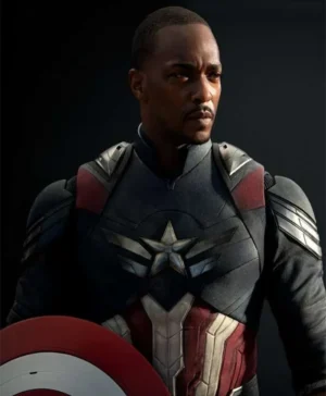 Captain America Brave New World 2025 Sam Wilson Costume Jacket