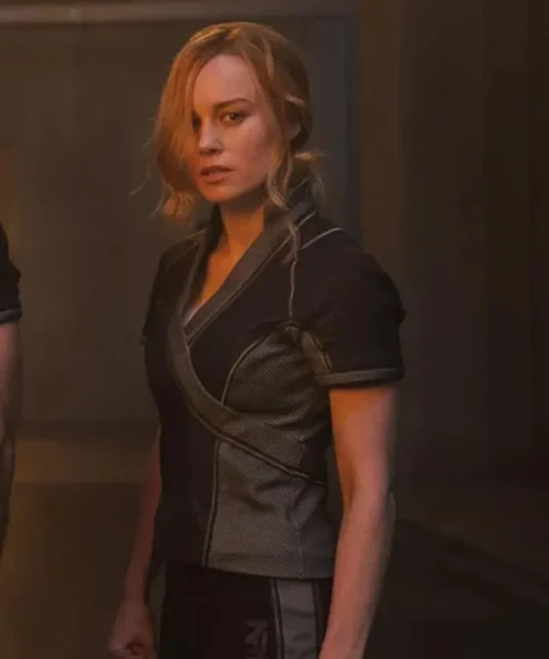 Captain Marvel Arena Grey Jacket