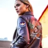 Captain Marvel Leather Brown Jacket