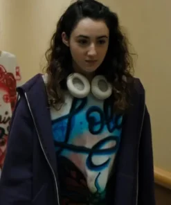 Cha Cha Real Smooth Lola Purple Hoodie Fleece Jacket