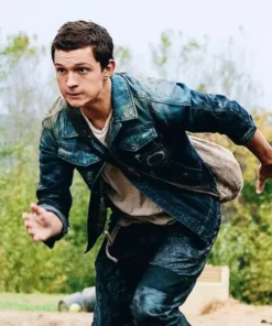 Chaos Walking Tom Holland Blue Denim Utility Jacket