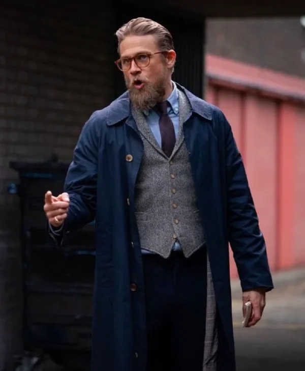 Charlie Hunnam The Gentlemen Long Trench Coat